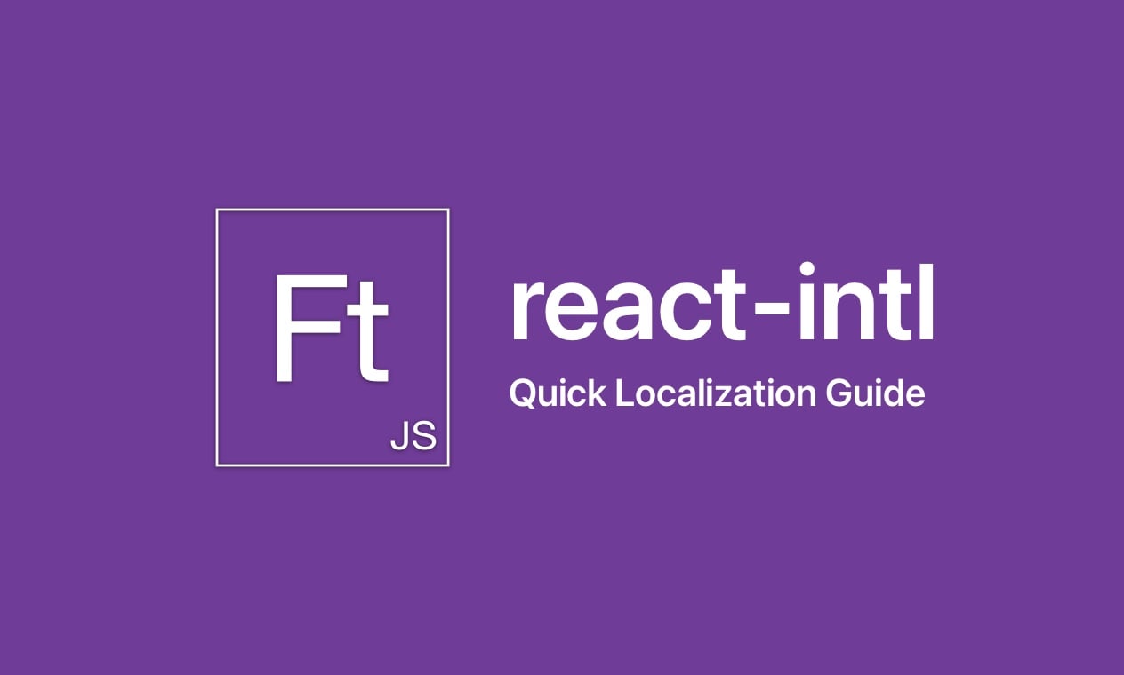 Internationalization tool for yahoo/react-intl